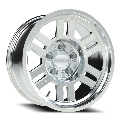 Vision 398 18x9 -12 5x139.7mm 108mm Machined Raw Machined No Clear Coat