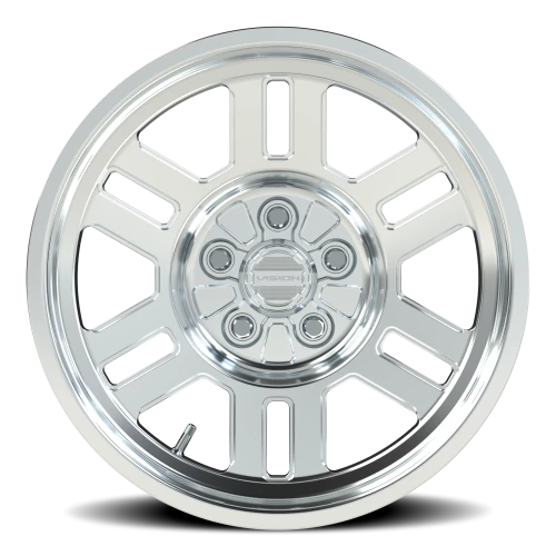Vision 398 18x9 -12 5x127mm 83mm Machined Raw Machined No Clear Coat