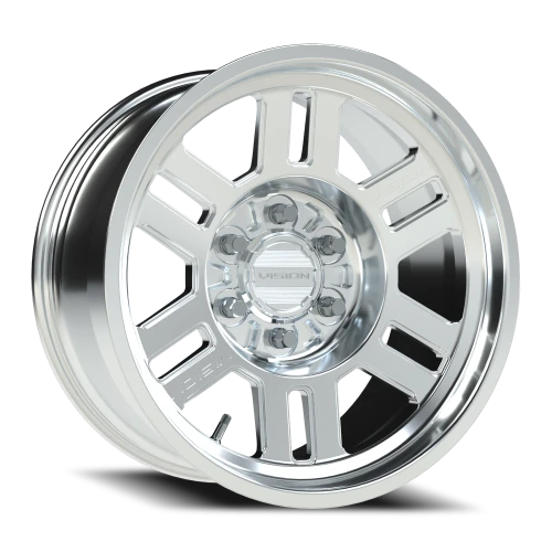 Vision 398 18x9 -12 6x139.7mm 108mm Machined Raw Machined No Clear Coat