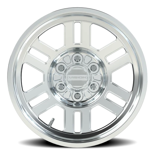 Vision 398 18x9 -12 6x139.7mm 108mm Machined Raw Machined No Clear Coat