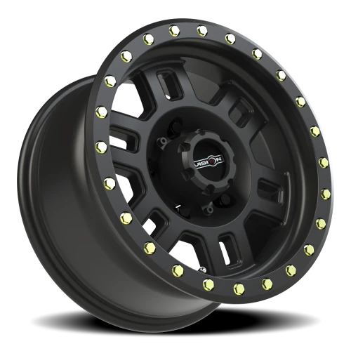 Vision 398 16x8 +0 5x139.7mm 110mm Matte Black