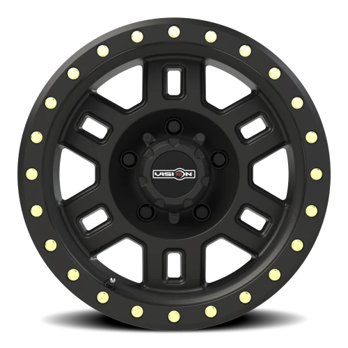Vision 398 16x8 +0 5x139.7mm 110mm Matte Black