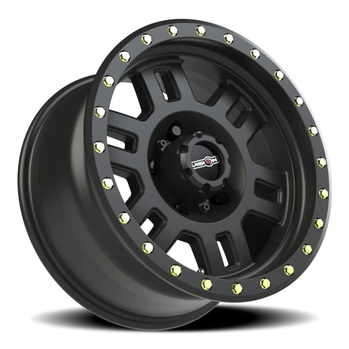 Vision 398 17x8.5 +0 5x139.7mm 108mm Matte Black