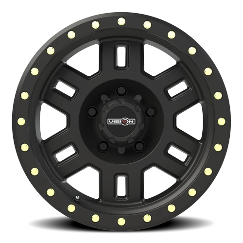 Vision 398 17x8.5 +0 5x139.7mm 108mm Matte Black