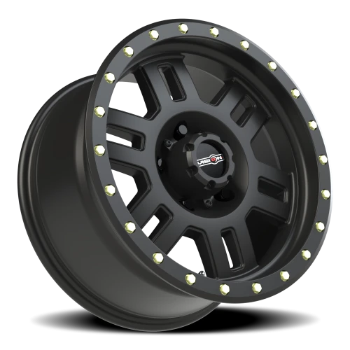 Vision 398 18x9 +18 5x139.7mm 108mm Matte Black