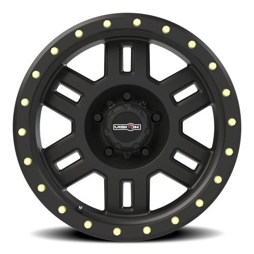 Vision 398 18x9 +18 5x139.7mm 108mm Matte Black