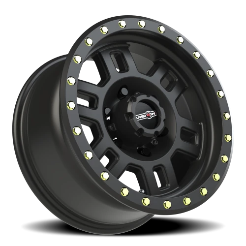 Vision 398 16x8 +0 6x139.7mm 110mm Matte Black