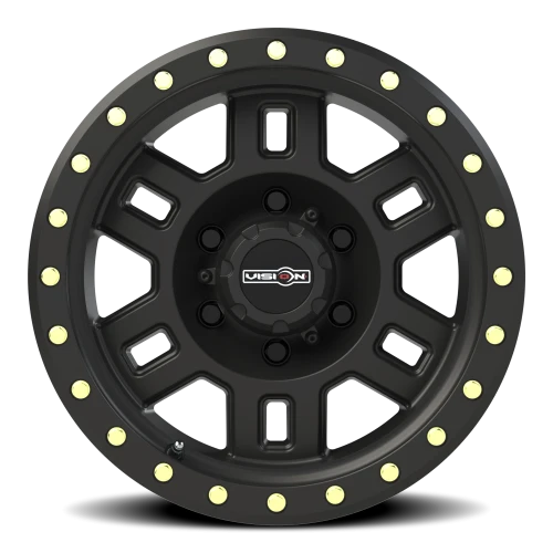 Vision 398 16x8 +0 6x139.7mm 110mm Matte Black