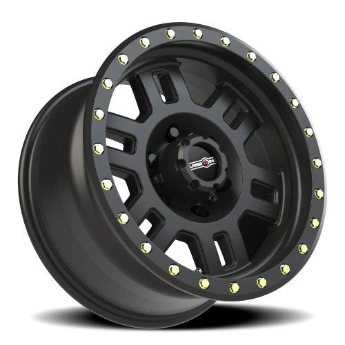 Vision 398 17x8.5 +0 6x139.7mm 106.2mm Matte Black