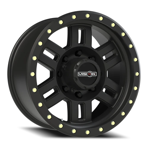 Vision 398 18x9 +12 8x180mm 124.2mm Matte Black