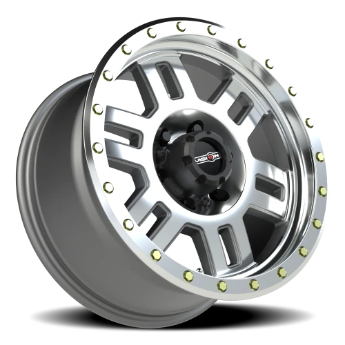 Vision 398 18x9 +0 6x139.7mm 106.2mm Machined Machined Machined Beadlock Ring