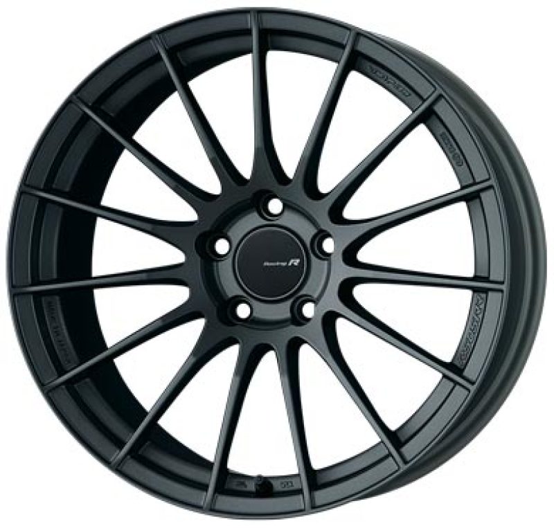 Enkei RS05-RR 18x10 22mm ET 5x114.3 75.0 Bore Matte Gunmetal Wheel-Wheels - Cast-Enkei-