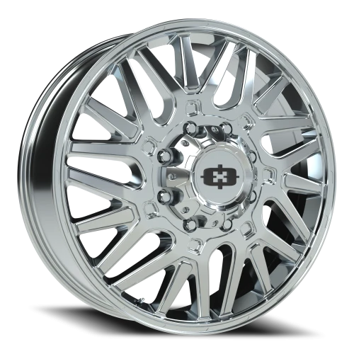 Vision 404 24x8.25 +104 8x165.1mm 121.4mm Chrome