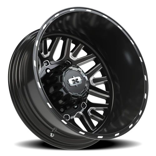 Vision 404 22x8.25 -201 8x200mm 142.2mm Gloss Black Milled