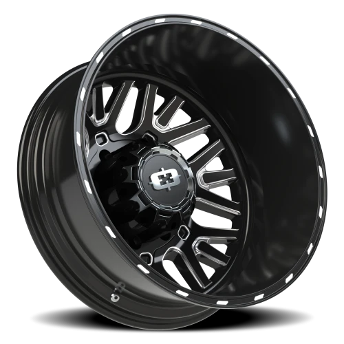 Vision 404 22x8.25 -240 8x165.1mm 121.4mm Gloss Black Milled