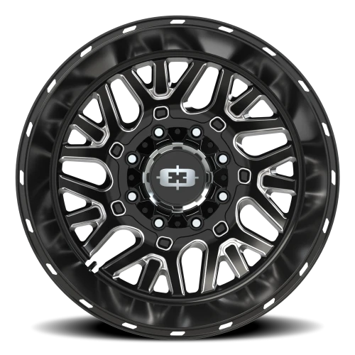 Vision 404 22x8.25 -240 8x165.1mm 121.4mm Gloss Black Milled