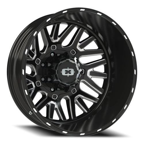 Vision 404 24x8.25 -227 8x200mm 142.2mm Gloss Black Milled