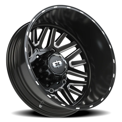 Vision 404 24x8.25 -240 8x165.1mm 121.4mm Gloss Black Milled
