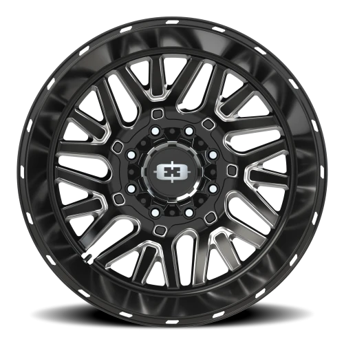 Vision 404 24x8.25 -240 8x165.1mm 121.4mm Gloss Black Milled