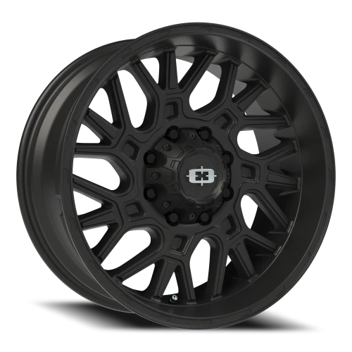 Vision 404 20x9 +12 8x165.1mm 125.2mm Satin Black