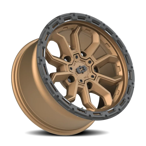 Vision 405 17x9 +12 5x127mm 78.1mm Satin Bronze