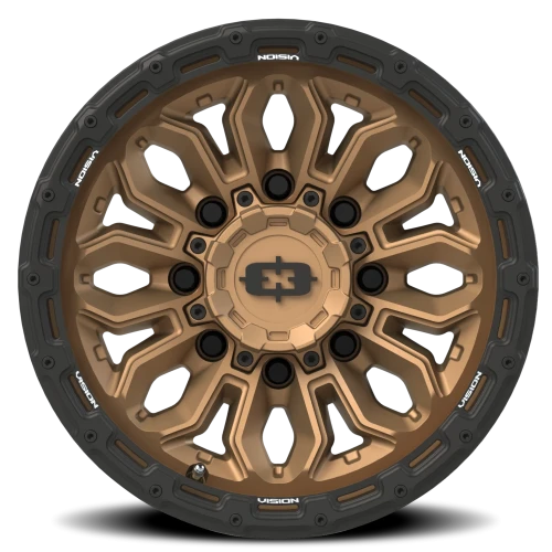 Vision 405 16x8 +0 8x165.1mm 125.2mm Satin Bronze