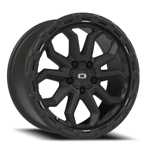 Vision 405 17x8 +30 5x127mm 78.1mm Satin Black