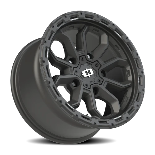 Vision 405 17x9 +12 5x127mm 78.1mm Satin Black