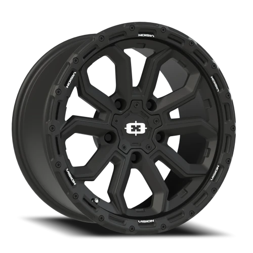 Vision 405 18x9 +12 5x127mm 78.1mm Satin Black