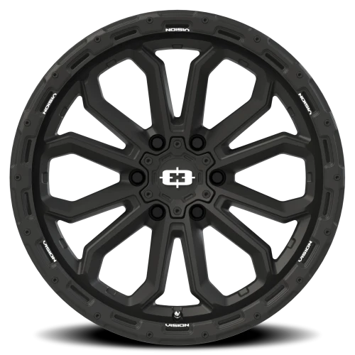 Vision 405 20x9 +12 6x139.7mm 106.2mm Satin Black