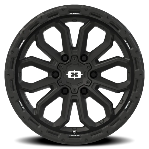 Vision 405 18x9 -12 6x139.7mm 106.2mm Satin Black