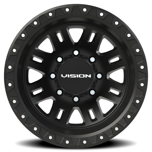 Vision 408 17x6.5 -143 8x200mm 145.5mm Satin Black