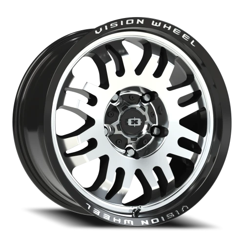 Vision 409 18x8.5 +10 5x150mm 110mm Gloss Black Machined Face