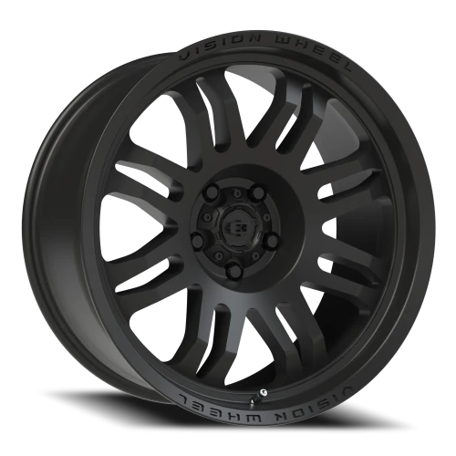Vision 409 20x9.5 -18 5x127mm 78.1mm Satin Black