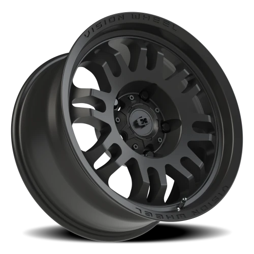 Vision 409 17x8.5 +0 5x150mm 110mm Satin Black