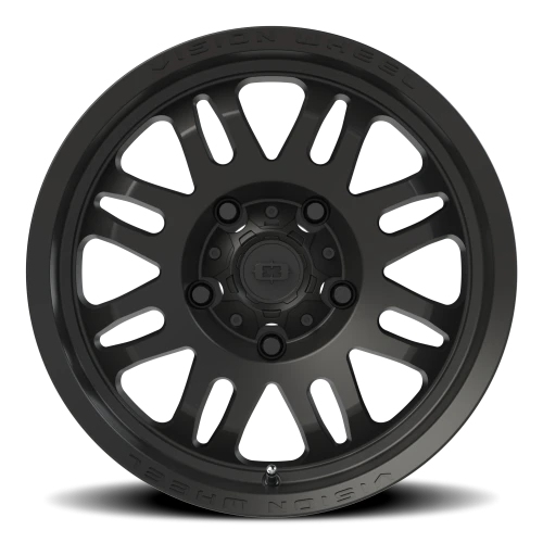 Vision 409 17x8.5 +0 5x150mm 110mm Satin Black