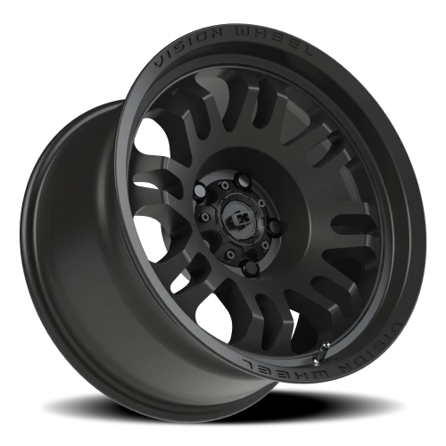 Vision 409 17x9.5 -18 5x127mm 78.1mm Satin Black