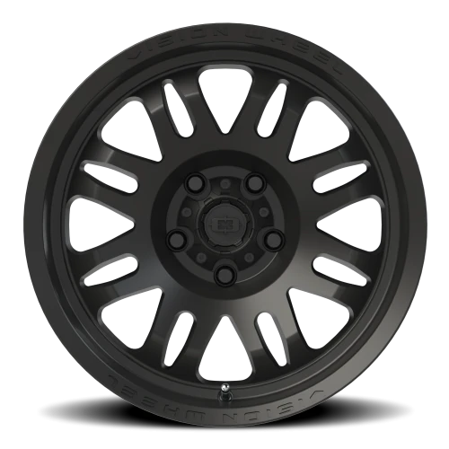 Vision 409 17x9.5 -18 5x127mm 78.1mm Satin Black