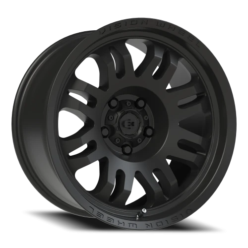 Vision 409 18x9.5 -18 5x127mm 78.1mm Satin Black