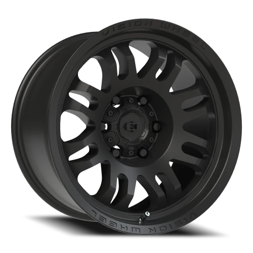 Vision 409 17x9.5 -18 6x139.7mm 110mm Satin Black
