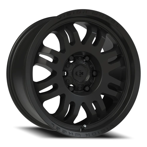 Vision 409 18x8.5 +0 6x139.7mm 110mm Satin Black