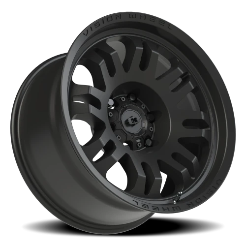 Vision 409 18x9.5 -18 6x139.7mm 110mm Satin Black