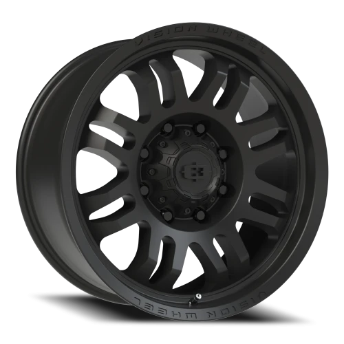 Vision 409 20x9.5 +12 8x180mm 124.1mm Satin Black
