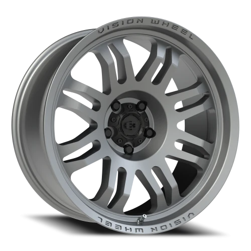 Vision 409 20x9.5 -18 5x127mm 78.1mm Satin Grey