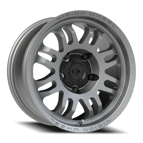 Vision 409 17x8.5 +0 5x150mm 110mm Satin Grey