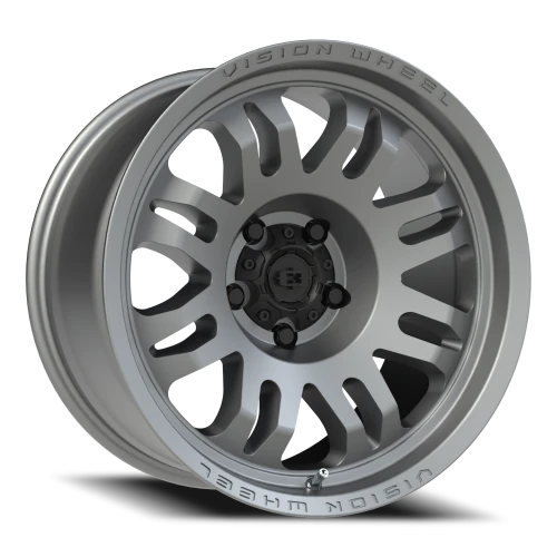 Vision 409 18x9.5 -18 5x127mm 78.1mm Satin Grey
