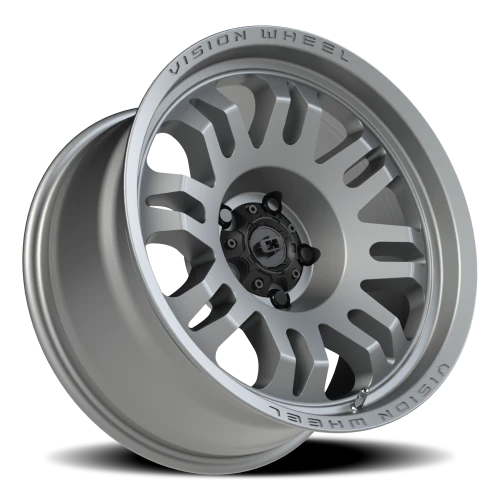 Vision 409 18x9.5 -18 5x127mm 78.1mm Satin Grey