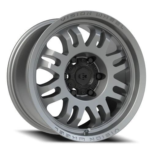 Vision 409 17x9 +12 6x139.7mm 110mm Satin Grey