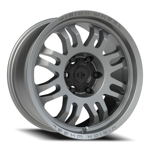 Vision 409 18x9 +12 6x135mm 87.1mm Satin Grey