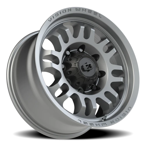 Vision 409 18x9 -12 8x180mm 124.1mm Satin Grey